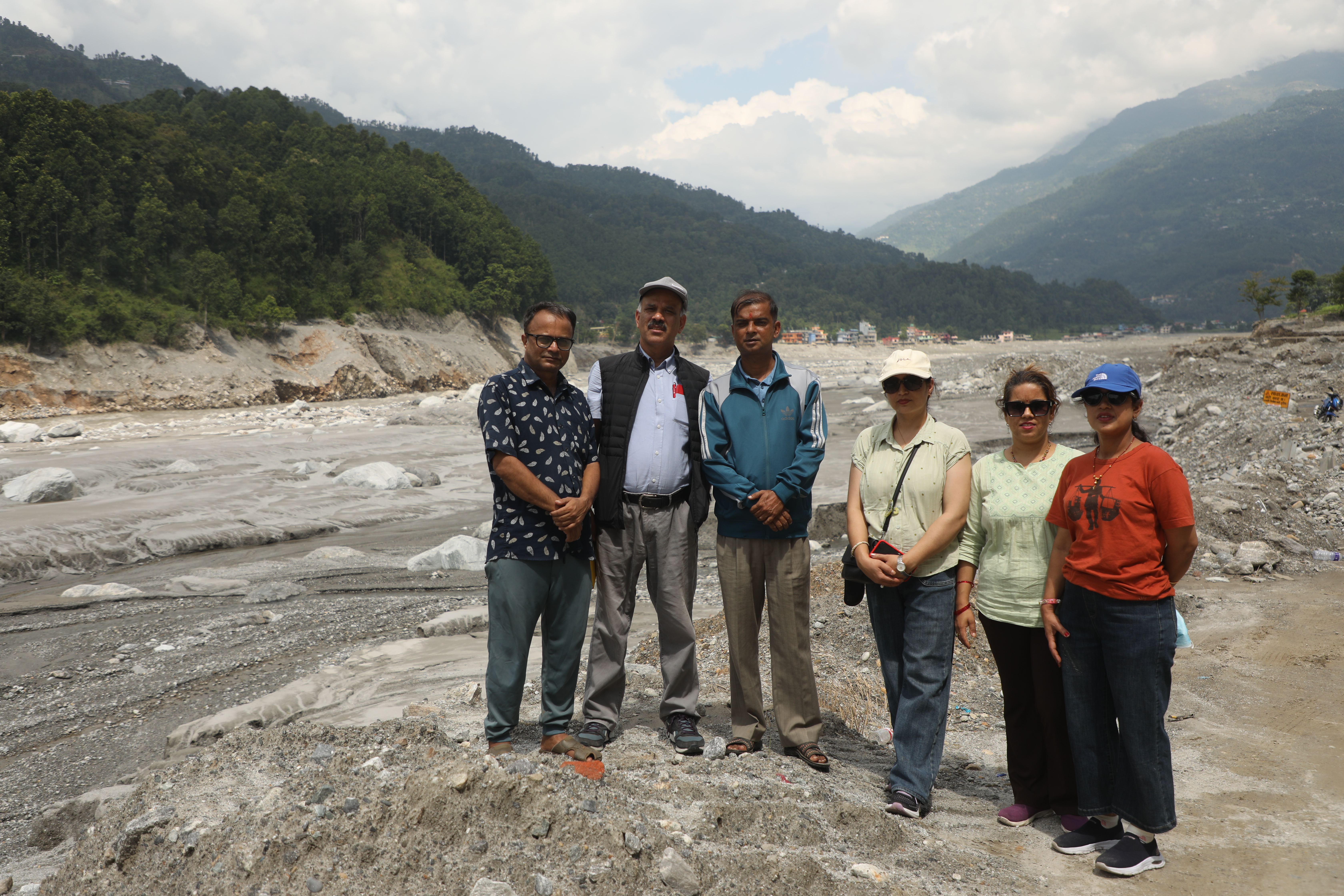 FF team in Gerkhu, Nuwakot